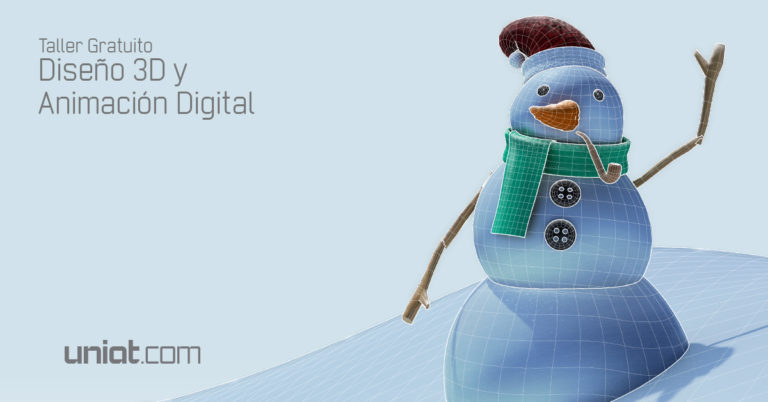 Taller Gratuito de Diseño 3D y Animación Digital