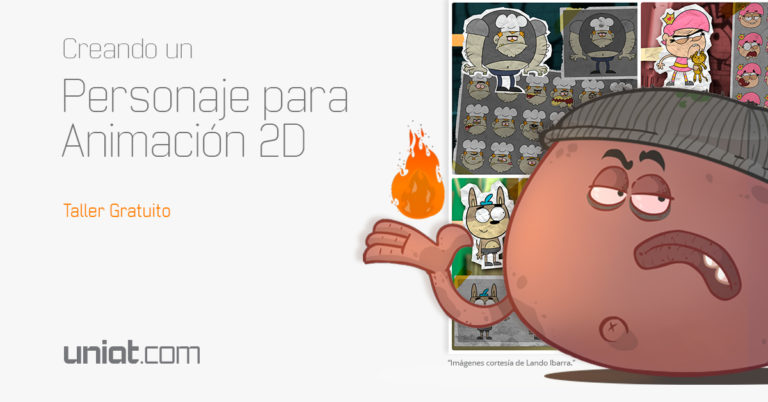 “Creando un Personaje para Animación 2D” por Lando Ibarra